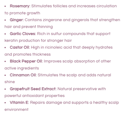 Voila Natural Oil | Organic Scalp Treatment